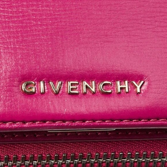 Givenchy Purple Grained Leather Pandora Box Mini Crossbody Bag - Picture 5 of 12